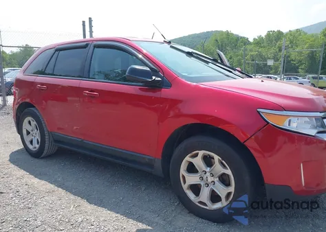 2012 Ford Edge Sel из США, поврежденный, VIN 2FMDK3J97CBA36406